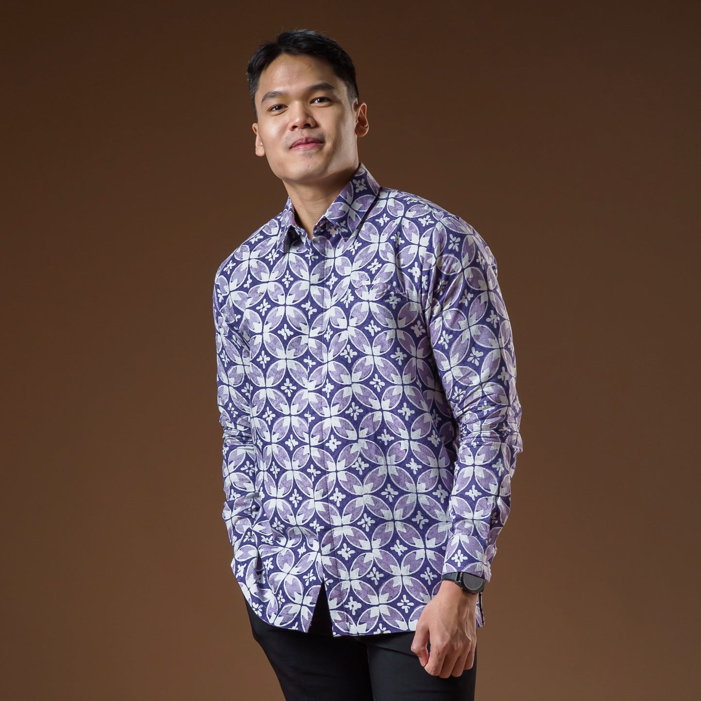 Ukawu - Mandalas Kemeja Batik Pria Premium Lengan Panjang