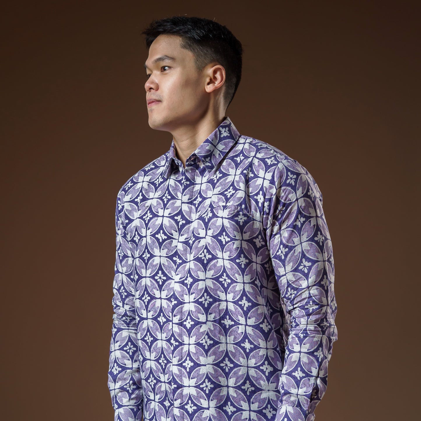 Ukawu - Mandalas Kemeja Batik Pria Premium Lengan Panjang