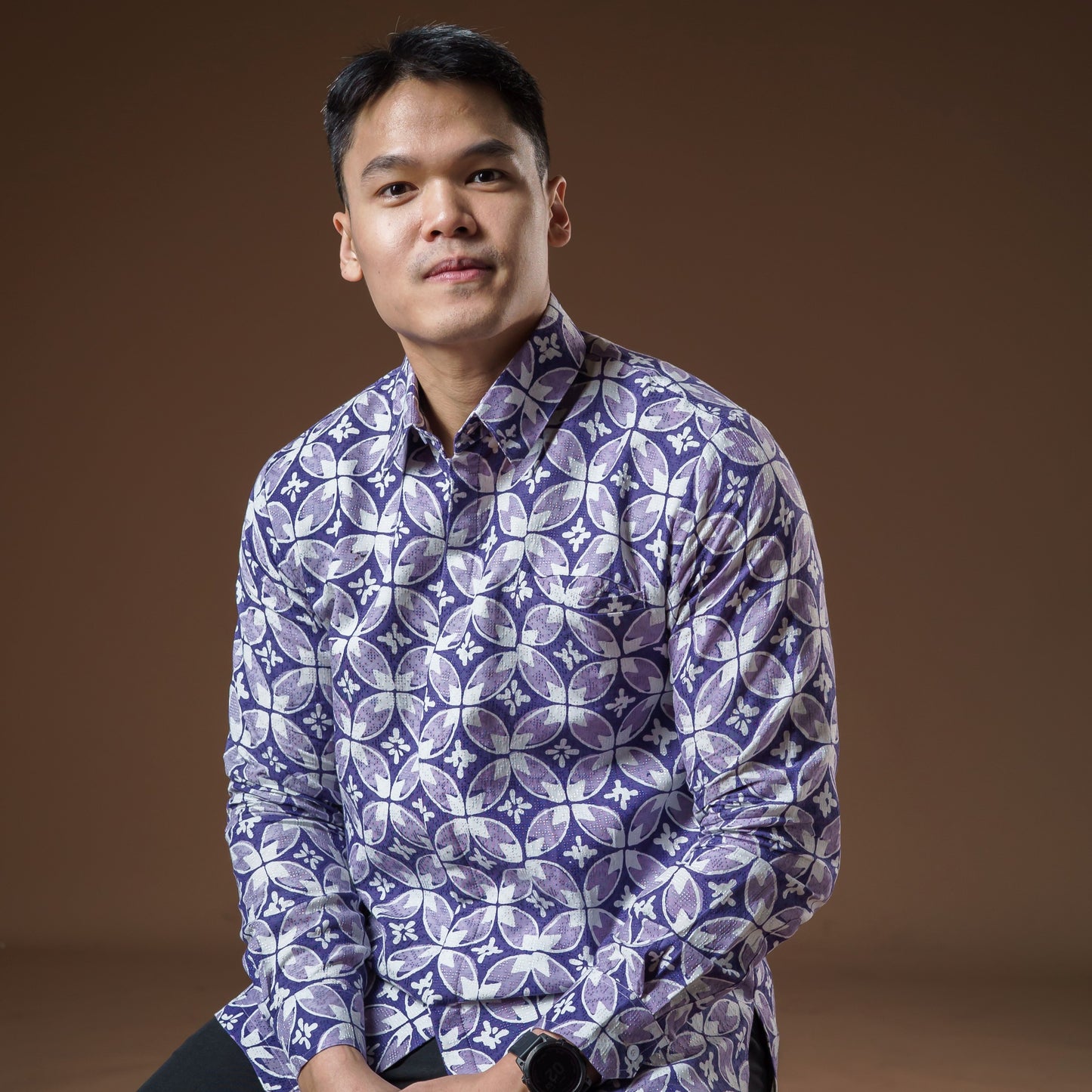 Ukawu - Mandalas Kemeja Batik Pria Premium Lengan Panjang