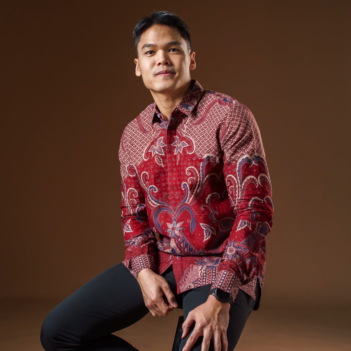 Jayabara - Mandalas Kemeja Batik Pria Premium Lengan Panjang