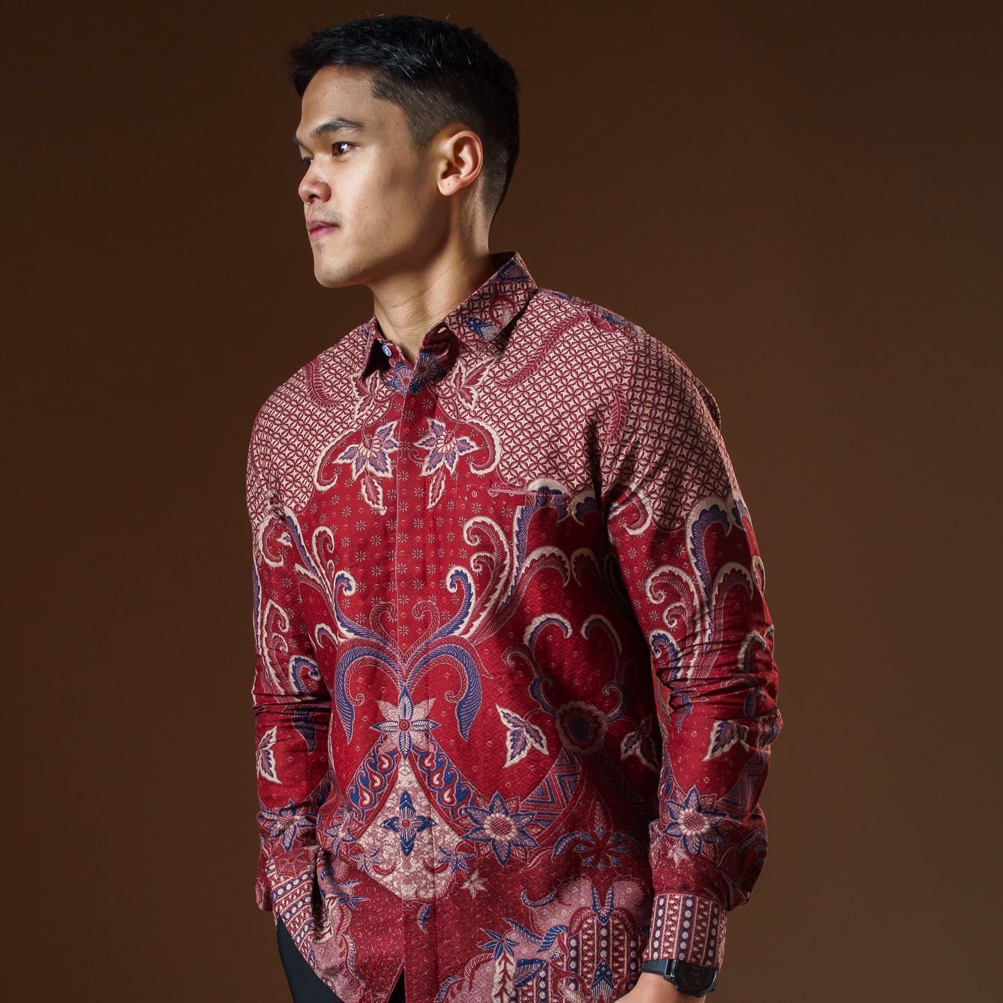 Jayabara - Mandalas Kemeja Batik Pria Premium Lengan Panjang