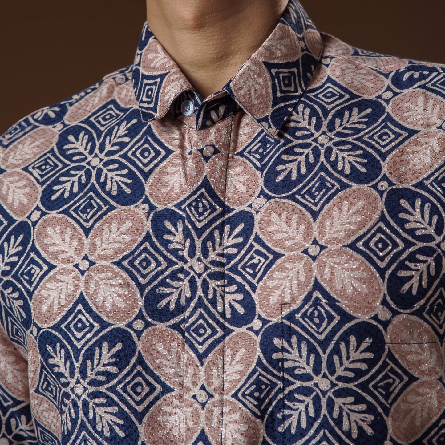 Terari - Mandalas Kemeja Batik Pria Premium Lengan Pendek