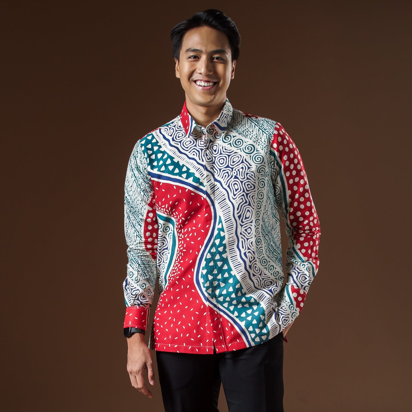 Pana - Mandalas Kemeja Batik Pria Premium Lengan Panjang