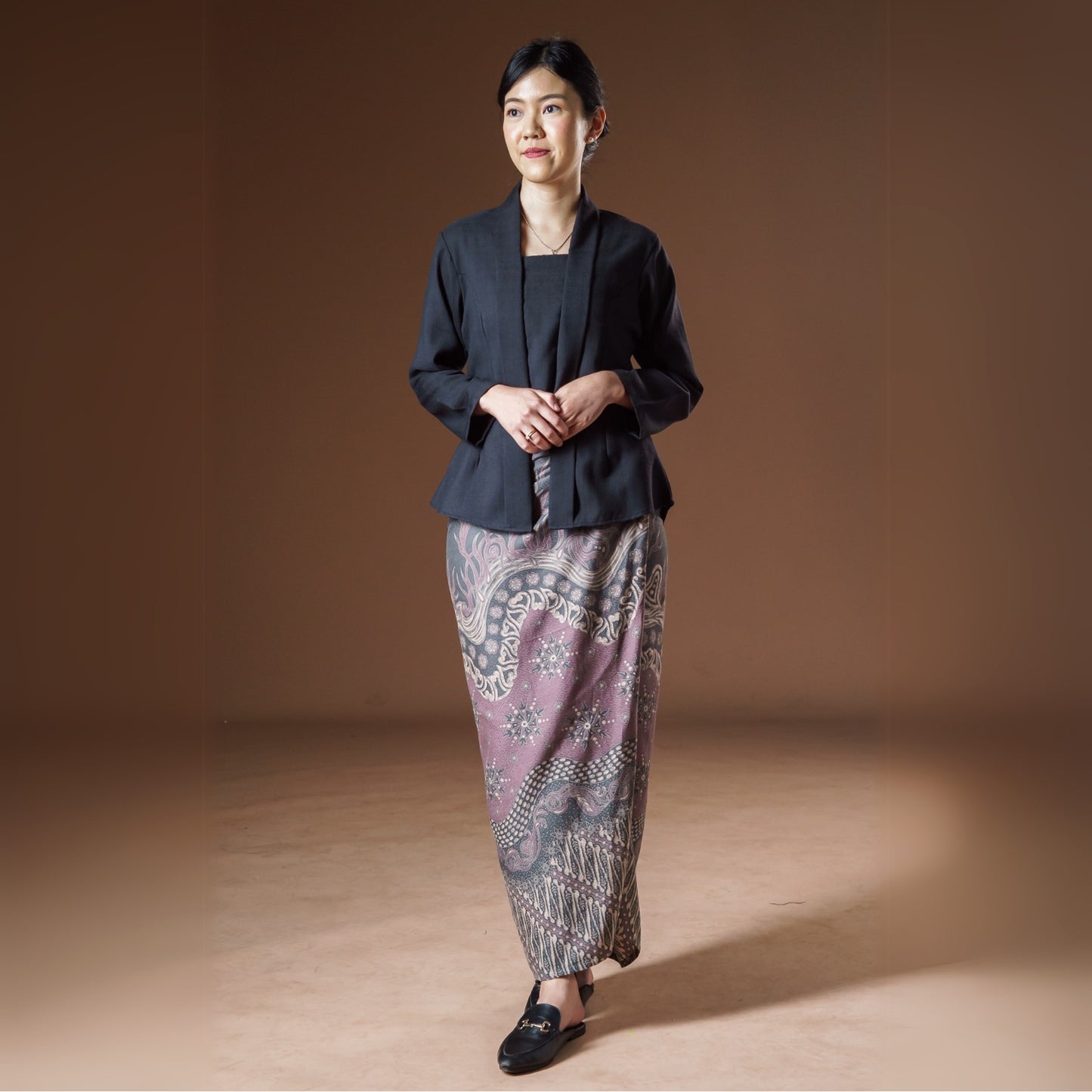 Delvid - Mandalas Rok Lilit Batik Premium Wanita