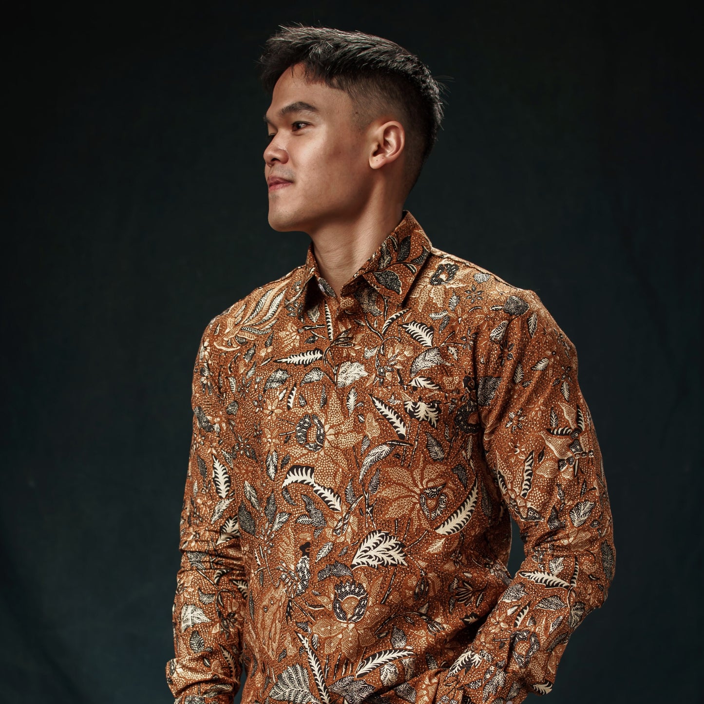 Kopinu - Mandalas Kemeja Batik Pria Premium Lengan Panjang