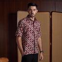 Giras - Mandalas Kemeja Batik Pria Premium Lengan Pendek - Mandalas