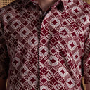 Giras - Mandalas Kemeja Batik Pria Premium Lengan Pendek - Mandalas