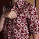 Giras - Mandalas Kemeja Batik Pria Premium Lengan Pendek - Mandalas