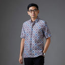 Givani - Mandalas Kemeja Batik Pria Premium Lengan Pendek - Mandalas