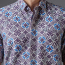 Givani - Mandalas Kemeja Batik Pria Premium Lengan Pendek - Mandalas