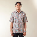 Global - Mandalas Kemeja Batik Pria Premium Lengan Pendek - Mandalas
