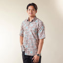 Global - Mandalas Kemeja Batik Pria Premium Lengan Pendek - Mandalas