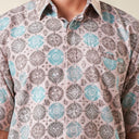 Global - Mandalas Kemeja Batik Pria Premium Lengan Pendek - Mandalas