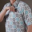 Globus - Mandalas Kemeja Batik Pria Premium Lengan Pendek - Mandalas