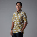 Gloden - Mandalas Kemeja Batik Pria Premium Lengan Pendek - Mandalas