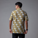 Gloden - Mandalas Kemeja Batik Pria Premium Lengan Pendek - Mandalas