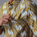 Gloden - Mandalas Kemeja Batik Pria Premium Lengan Pendek - Mandalas