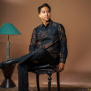 Goldi - Mandalas Kemeja Batik Pria Premium Lengan Panjang - Mandalas