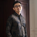 Goldian - Mandalas Kemeja Batik Pria Premium Lengan Panjang - Mandalas