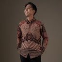 Golla - Mandalas Kemeja Batik Pria Premium Lengan Panjang - Mandalas