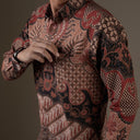 Golla - Mandalas Kemeja Batik Pria Premium Lengan Panjang - Mandalas