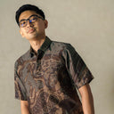 Gores - Mandalas Kemeja Batik Pria Premium Lengan Pendek - Mandalas