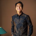 Gotam - Mandalas Kemeja Batik Pria Premium Lengan Panjang - Mandalas