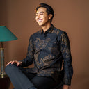 Gotam - Mandalas Kemeja Batik Pria Premium Lengan Panjang - Mandalas