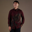 Grandara - Mandalas Kemeja Batik Pria Premium Lengan Panjang - Mandalas
