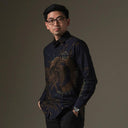 Grandavi - Mandalas Kemeja Batik Pria Premium Lengan Panjang - Mandalas