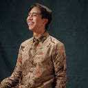 Gratit - Mandalas Kemeja Batik Pria Premium Lengan Panjang - Mandalas