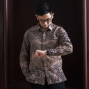 Graval - Mandalas Kemeja Batik Pria Premium Lengan Panjang - Mandalas