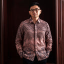 Gravarel - Mandalas Kemeja Batik Pria Premium Lengan Panjang - Mandalas