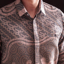 Gravarel - Mandalas Kemeja Batik Pria Premium Lengan Panjang - Mandalas