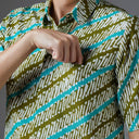 Grina - Mandalas Kemeja Batik Pria Premium Lengan Pendek - Mandalas