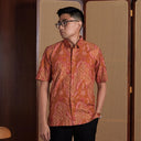 Gupara - Mandalas Kemeja Batik Pria Premium Lengan Pendek - Mandalas