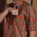 Guparu - Mandalas Kemeja Batik Pria Premium Lengan Pendek - Mandalas