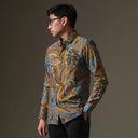 Guravin - Mandalas Kemeja Batik Pria Premium Lengan Panjang - Mandalas
