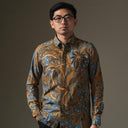 Guravin - Mandalas Kemeja Batik Pria Premium Lengan Panjang - Mandalas