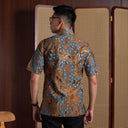 Guravin - Mandalas Kemeja Batik Pria Premium Lengan Pendek - Mandalas