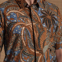 Guravin - Mandalas Kemeja Batik Pria Premium Lengan Pendek - Mandalas