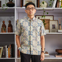 Haige - Mandalas Kemeja Batik Pria Premium Lengan Pendek - Mandalas