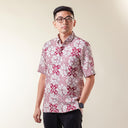 Hairah - Mandalas Kemeja Batik Pria Premium Lengan Pendek - Mandalas