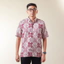 Hairah - Mandalas Kemeja Batik Pria Premium Lengan Pendek - Mandalas