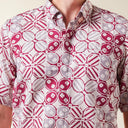 Hairah - Mandalas Kemeja Batik Pria Premium Lengan Pendek - Mandalas