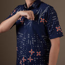 Hanablu - Mandalas Kemeja Batik Pria Premium Lengan Pendek - Mandalas