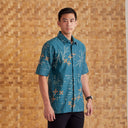 Hanaca - Mandalas Kemeja Batik Pria Premium Lengan Pendek - Mandalas