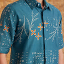 Hanaca - Mandalas Kemeja Batik Pria Premium Lengan Pendek - Mandalas