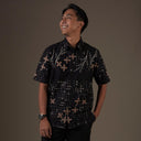 Hanadian - Mandalas Kemeja Batik Pria Premium Lengan Pendek - Mandalas