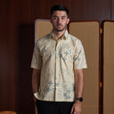 Hanadori - Mandalas Kemeja Batik Pria Premium Lengan Pendek - Mandalas